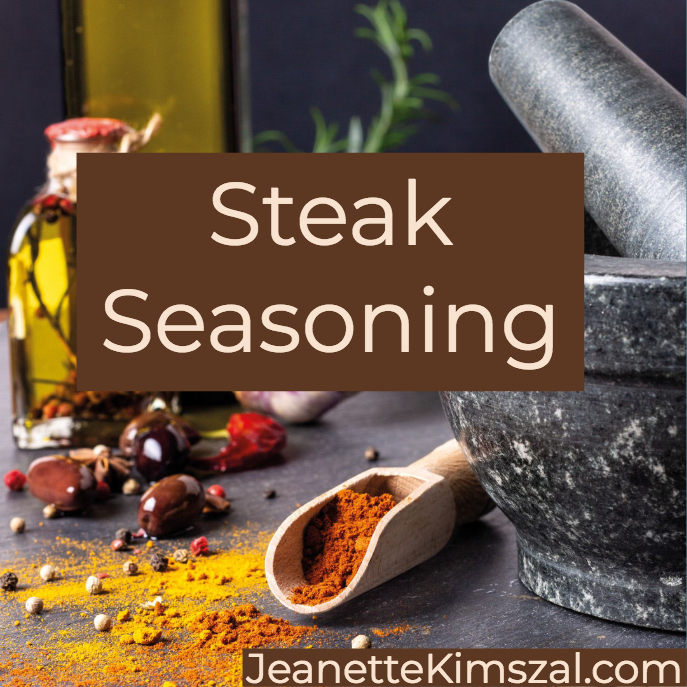 Learn How to Season Steak with this Easy Steak Spice Rub | Jeanette Kimszal, RDN