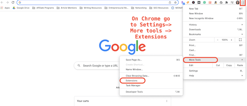 How to Find keysearch difficulty check chrome extension in Chrome | JK Nutrition Consulting 