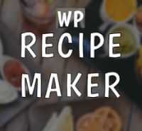 WP recipe maker logo food with words "seo recipes made easy" | JK Nutrition Consulting