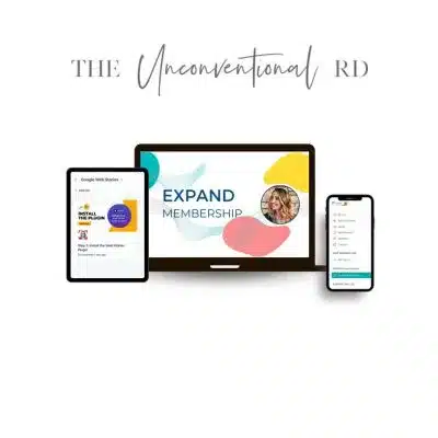 The Unconventional RD Expand Membership Black Friday Special 2023 | JK Nutrition Consulting