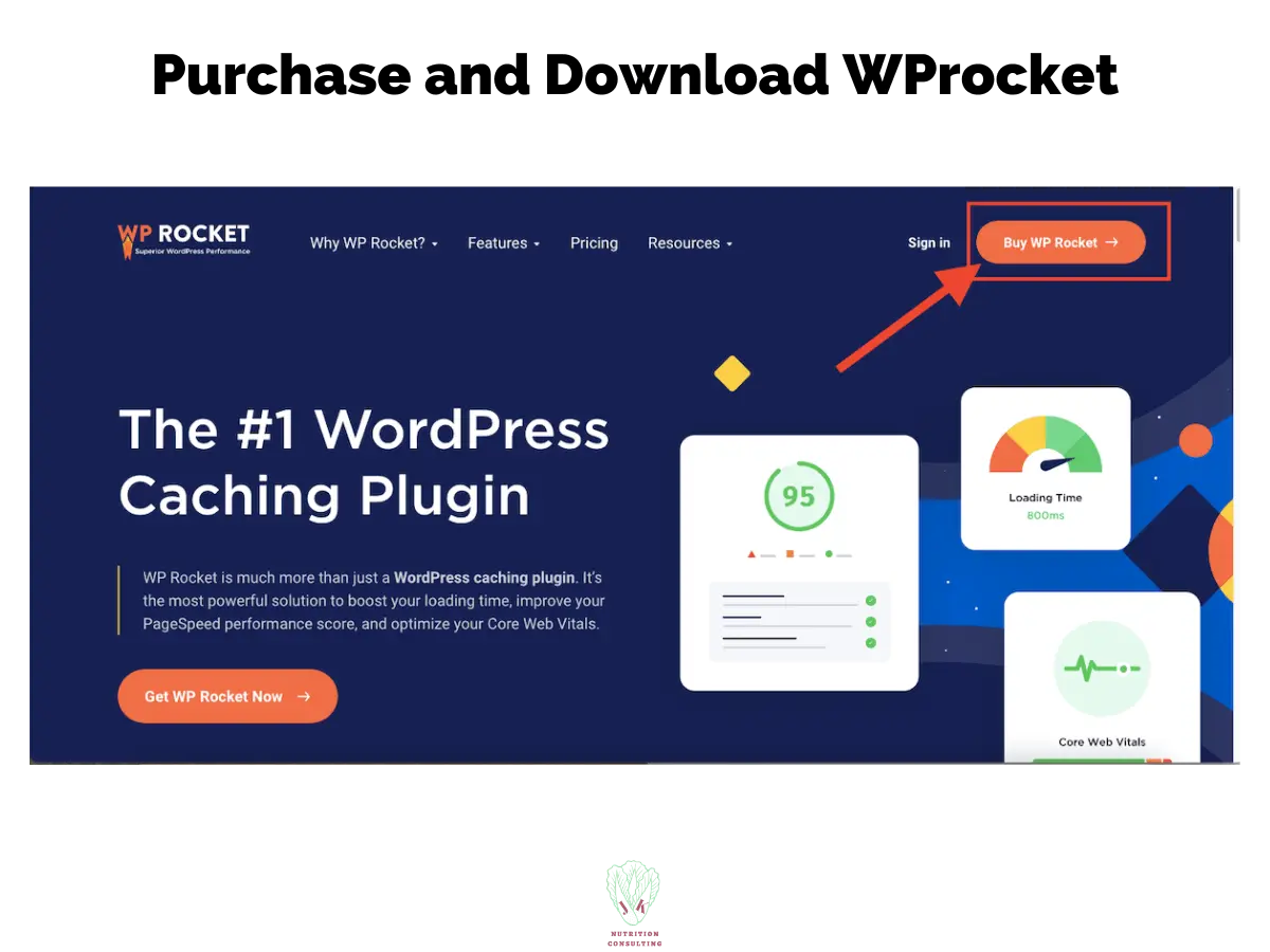 WP Rocket HomePage Purchase and Download WP Rocket 1 of 6 photos | WP Rocket Review | JK Nutrition Consulting